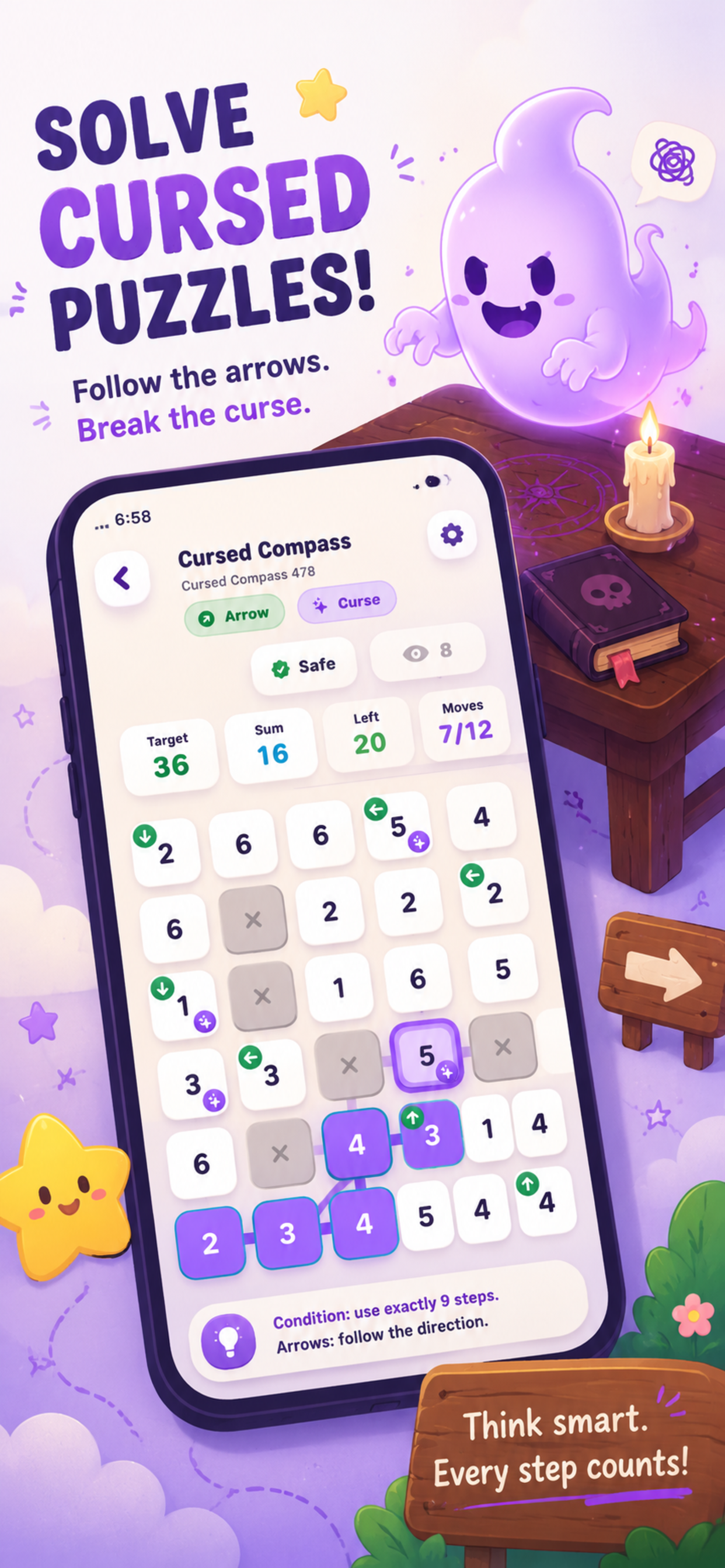 AddTrail cursed puzzle mode